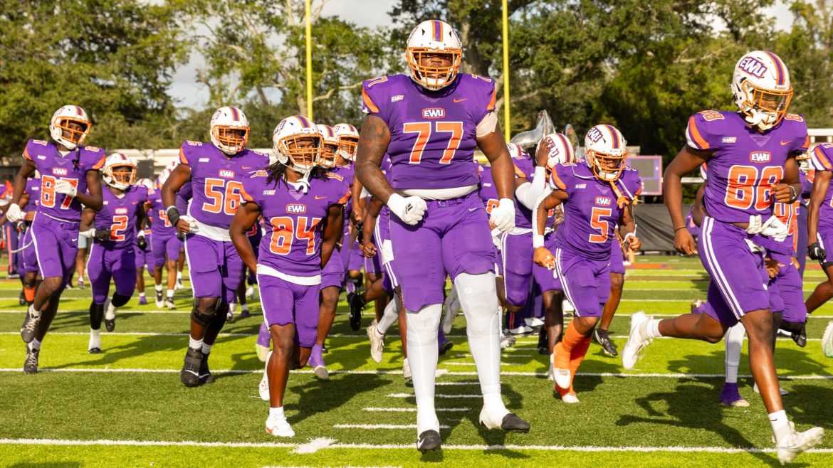 Florida Memorial defeated Edward Waters 38-21 in The Big Cat Classic on Sept. 2, 2023, in Jacksonville. 