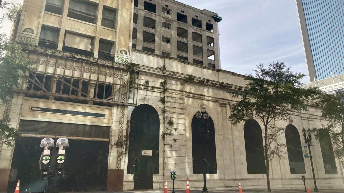 The Laura Street Trio has been deteriorating for decades. 