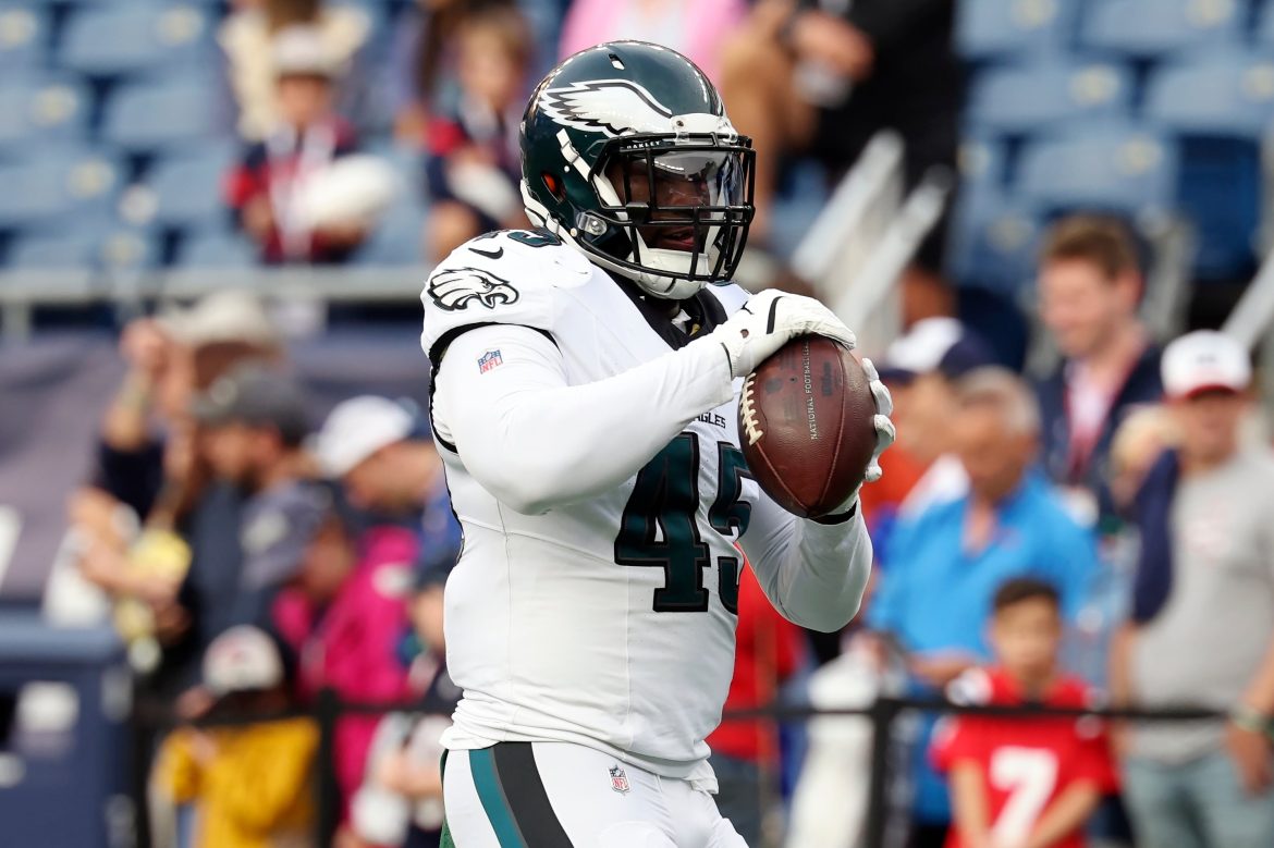 Devin White pode ser o melhor linebacker blitz dos Eagles neste ano.