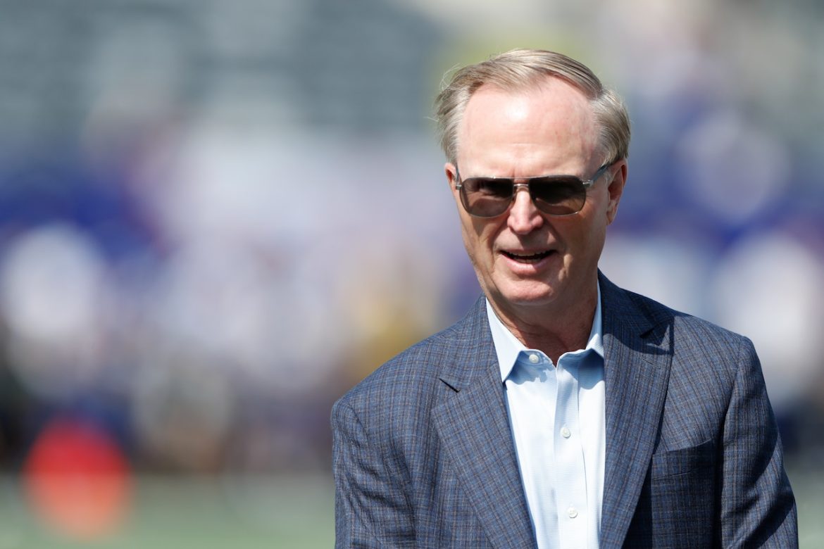 O coproprietário do New York Giants, John Mara, não tomou muitas decisões boas nos últimos anos. 