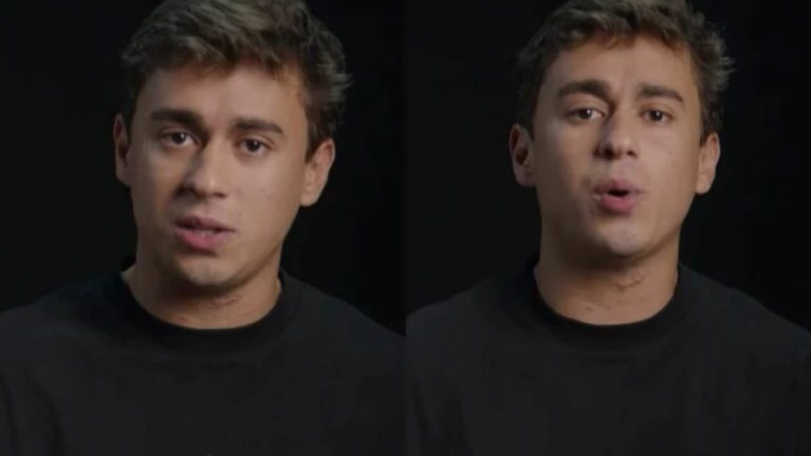  Foto: Reprodução/ Print de vídeo redes sociais Nikolas Ferreira