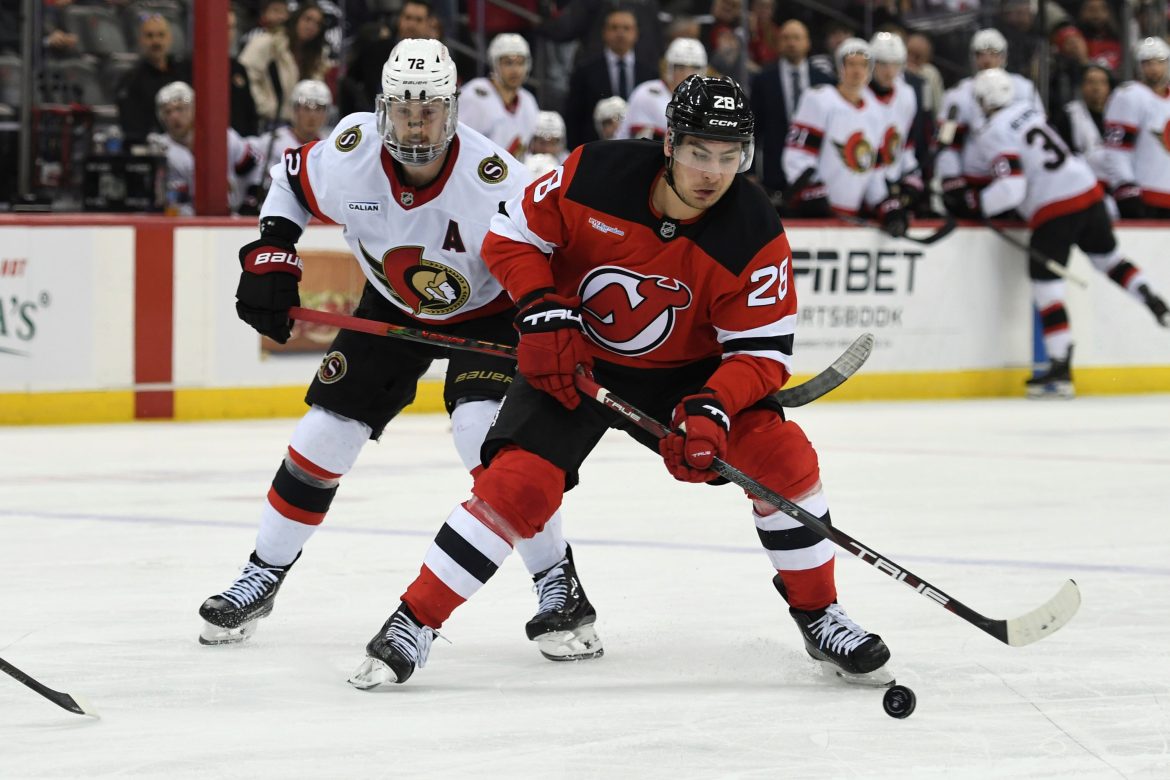 O extremo do New Jersey Devils, Timo Meier, não marcou em 2025.