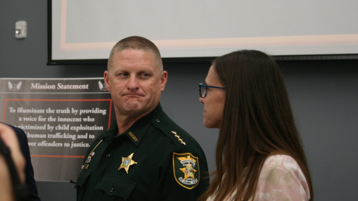 The police union is raising concerns about St. Johns County Sheriff Rob Hardwick i