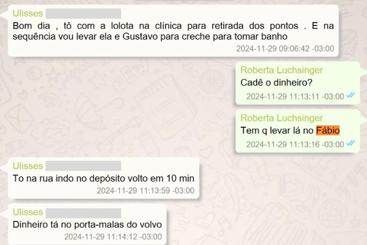 Mensagens de Roberta Luchsinger